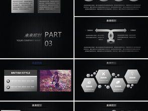 炫酷黑公司介紹產(chǎn)品宣傳ppt模板下載 課件編號 26904357 企業(yè)宣傳